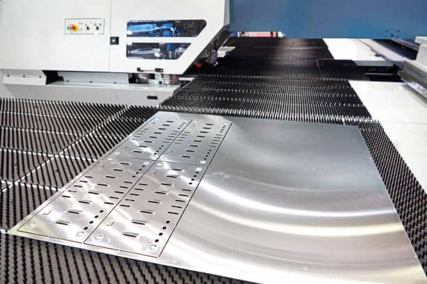 Sheet metal punching