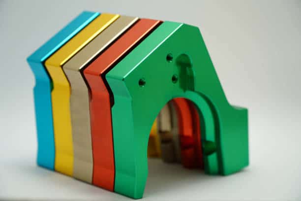 Anodized Aluminum Parts