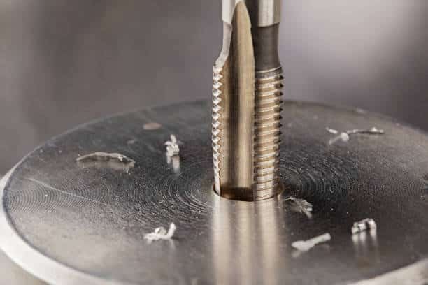Thread tap drill steel billet