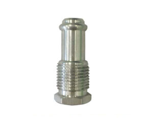 CNC Metal Part Anodized Aluminum Hex Head Bolt for Pneumatic