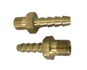 OEM CNC Machining Parts Hollow Brass Screw with Thread Bolt