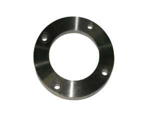 CNC Precision Machining Around Stainless Steel Flange of Laser Equipment