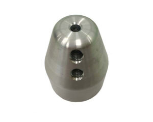 OEM Precision Aluminum Alloy Lamp Accessories Round Metal Cover
