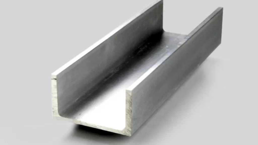 An image showing a close-up view of an Aluminum 6061-T6 profile with a solid structure
