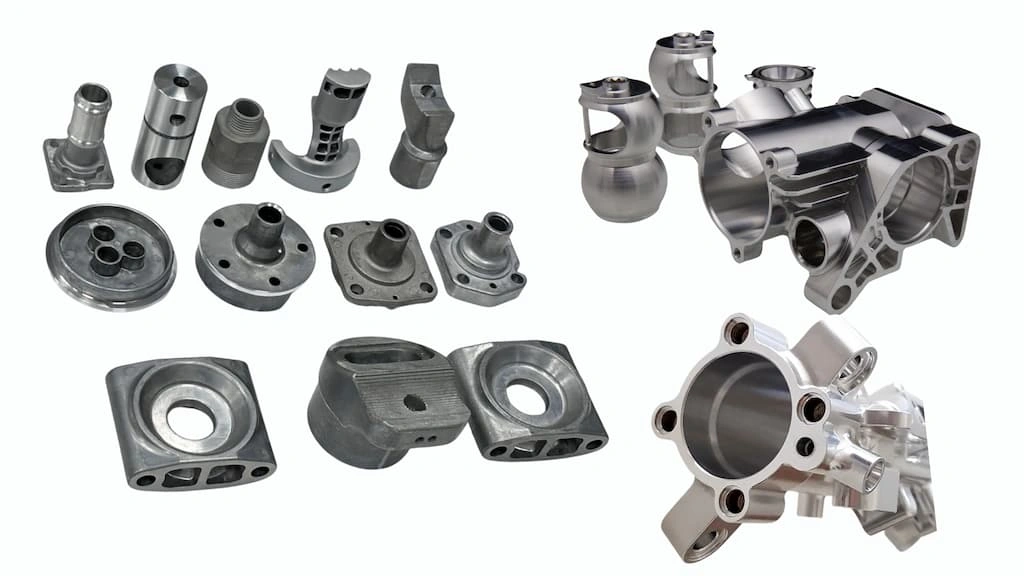 An image showing different items made with zinc and its alloys