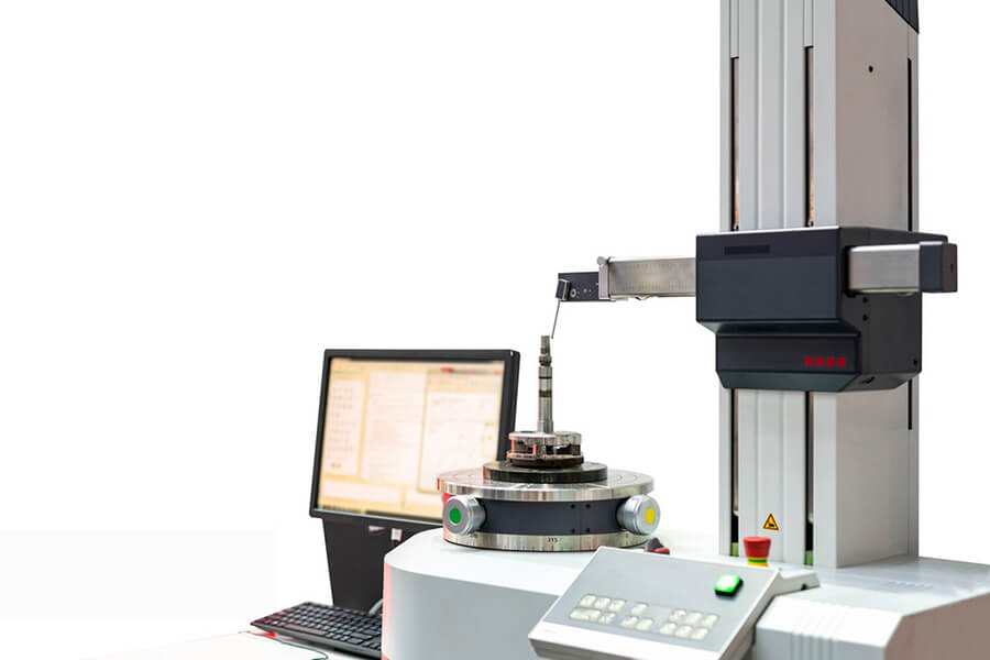 Automatic probe of contour roughness of surface