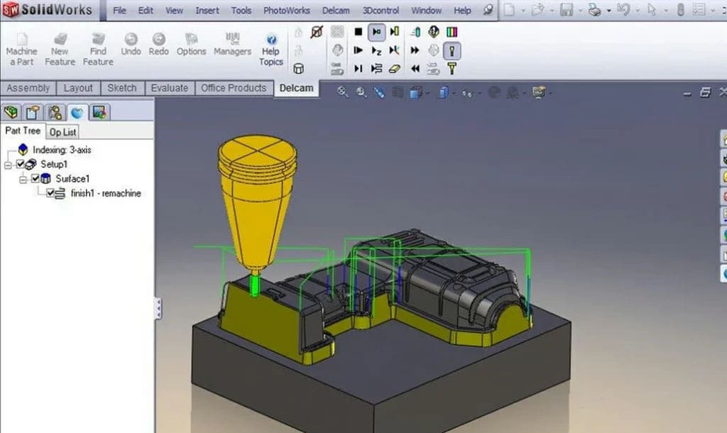 CAM Programming & Toolpath Generation