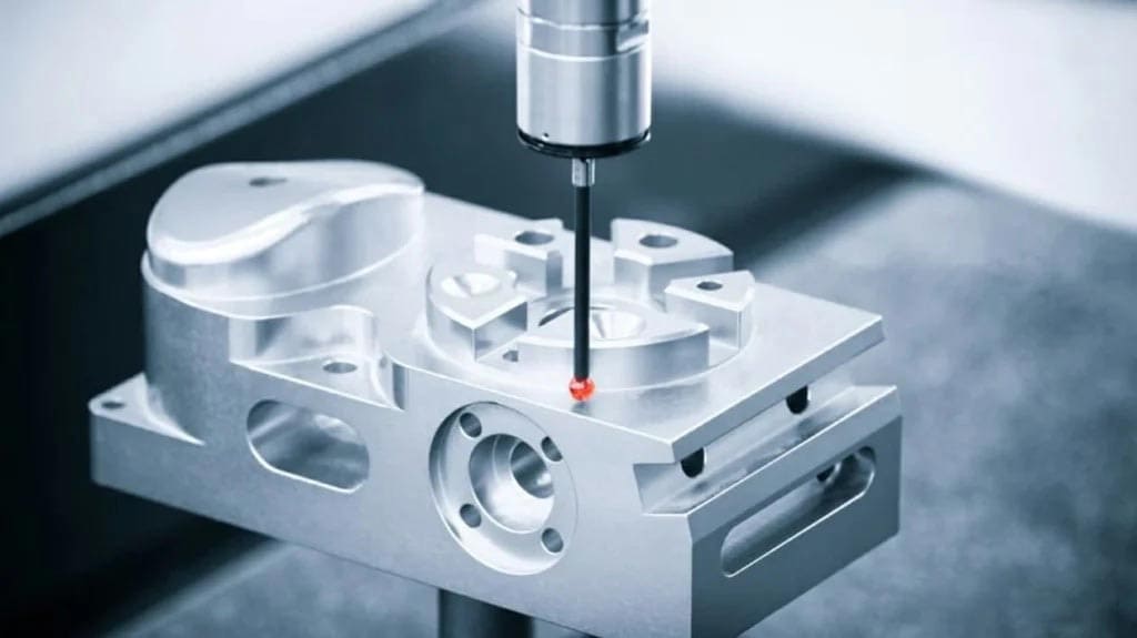 CMM Measurement of Workpiece Dimensions