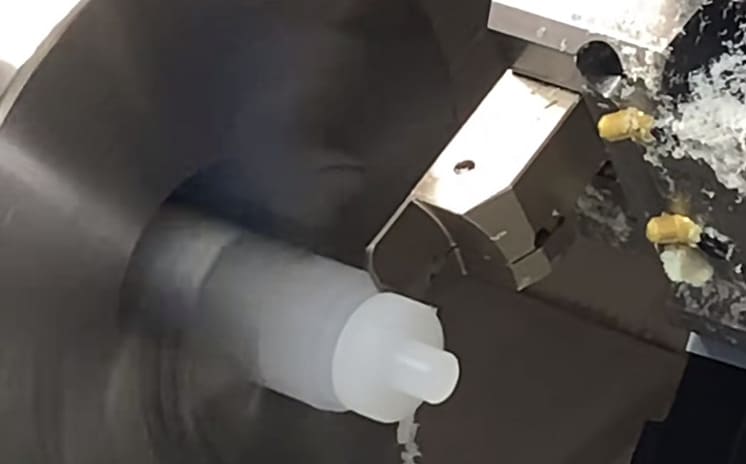 CNC Turning Polypropylene
