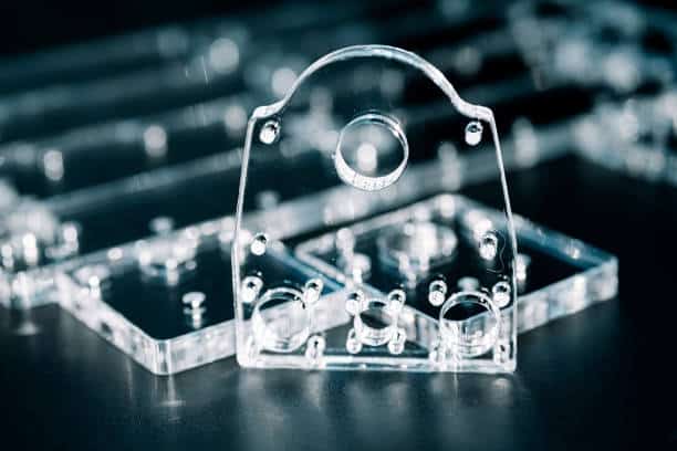 CNC machined acrylic parts
