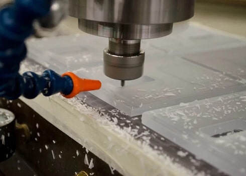 CNC machining PP parts