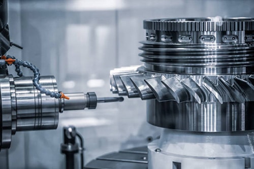 CNC metal machining