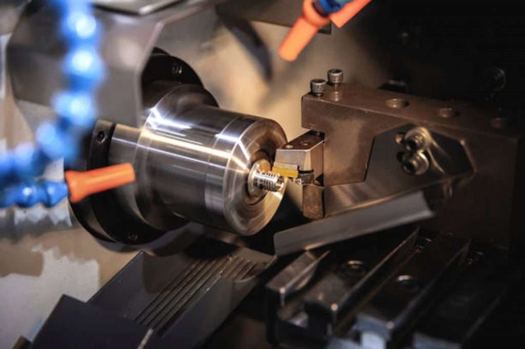CNC turning of steel
