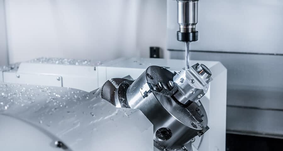 CNC milling process