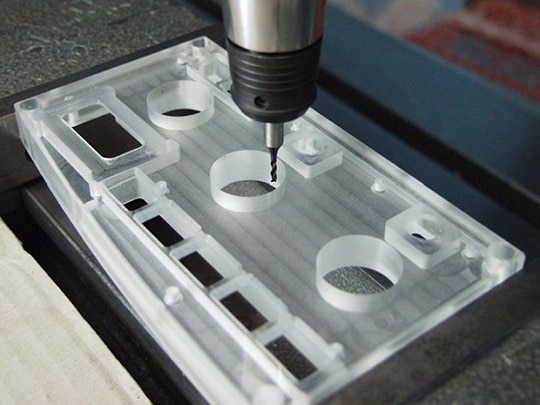 CNC plastic machining