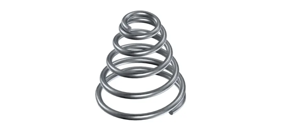 Conical spring