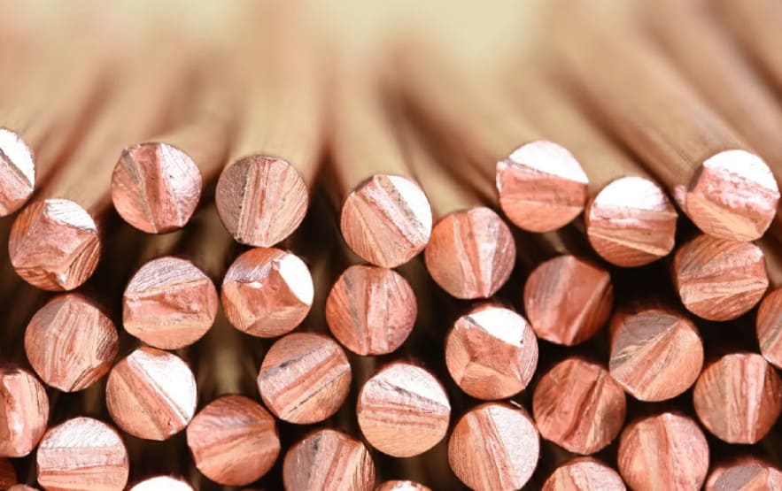 Copper rod