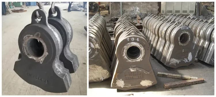 Crusher jaws