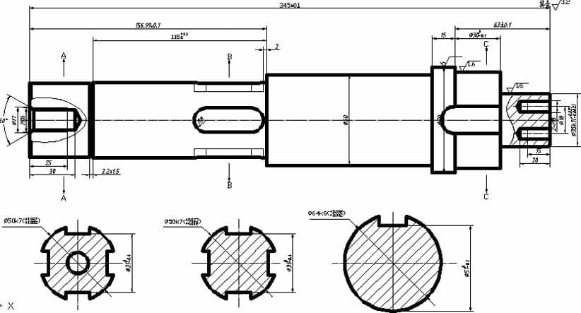 Designing Shafts for CNC Machining