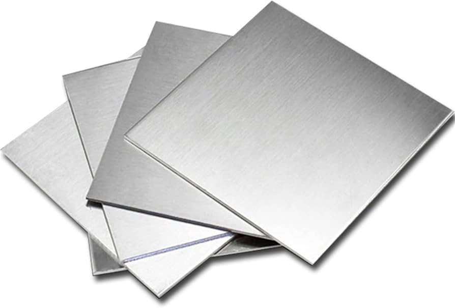 An image of flat titanium sheets