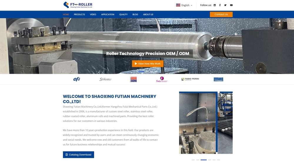 Futian Machinery Homepage