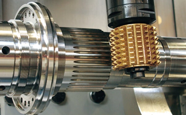 Gear hobbing