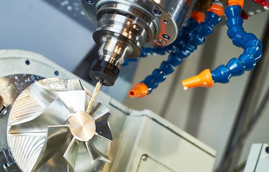 Impeller CNC machining