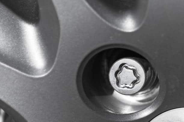 Lock nuts for car wheels