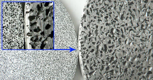 Micro - holes in aluminum parts
