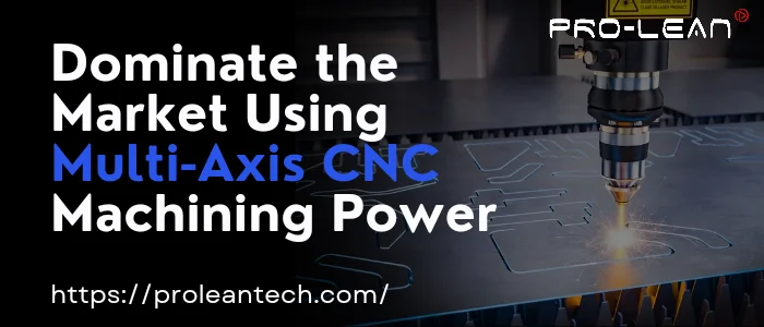 Multi-axis CNC machine in action with a powerful tagline｜Ancastings