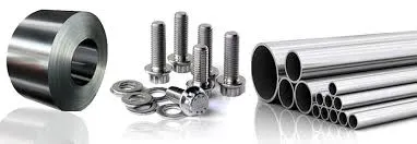different types of nickel alloy parts