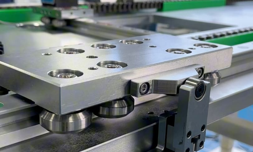 Precision parts on non-standard automated equipment