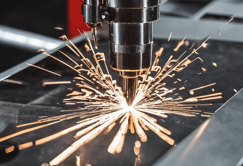 Sheet metal laser cutting