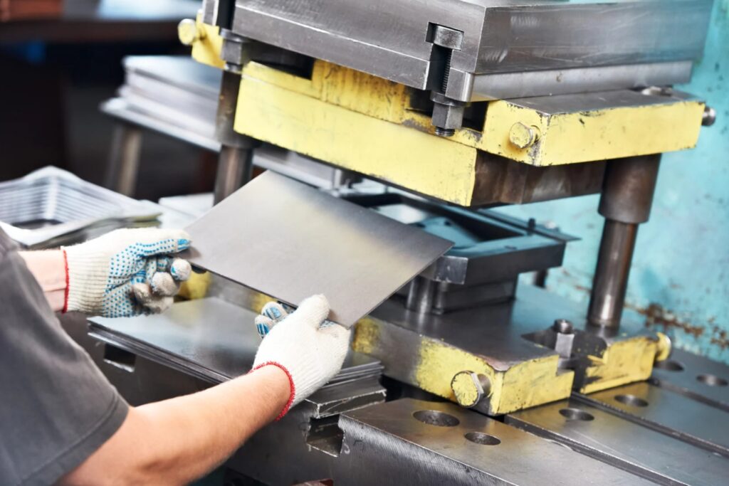 Sheet metal processing