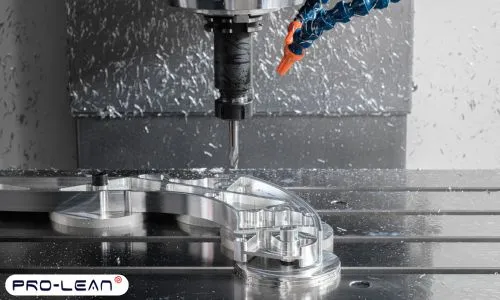 Stainless steel CNC machining in action