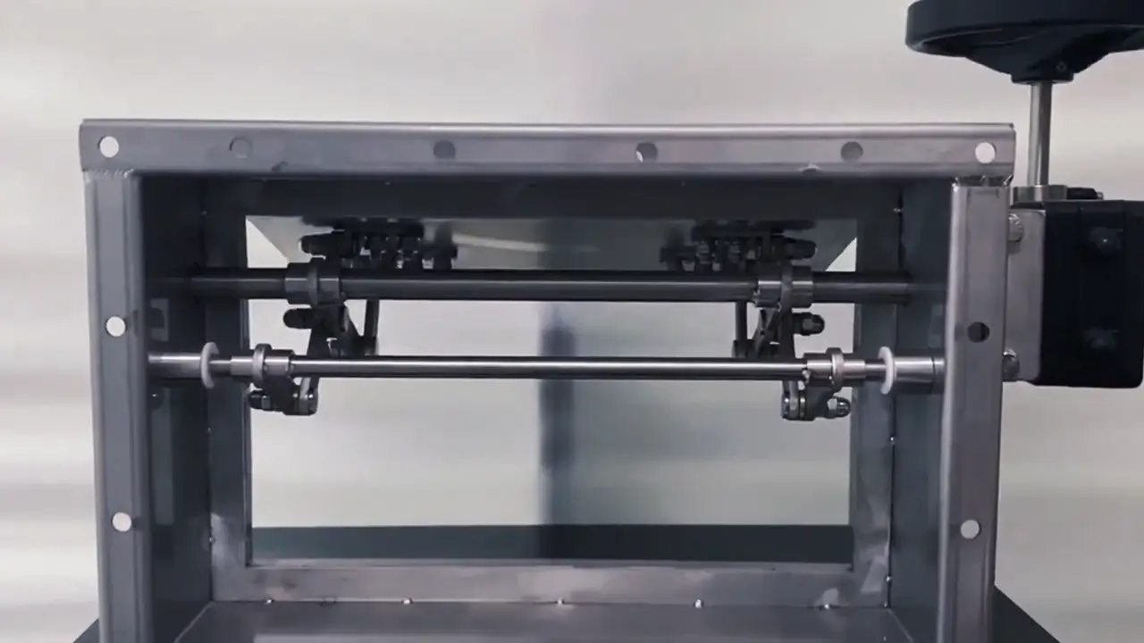 Teflon coated stainless steel ducts with aluminum frame