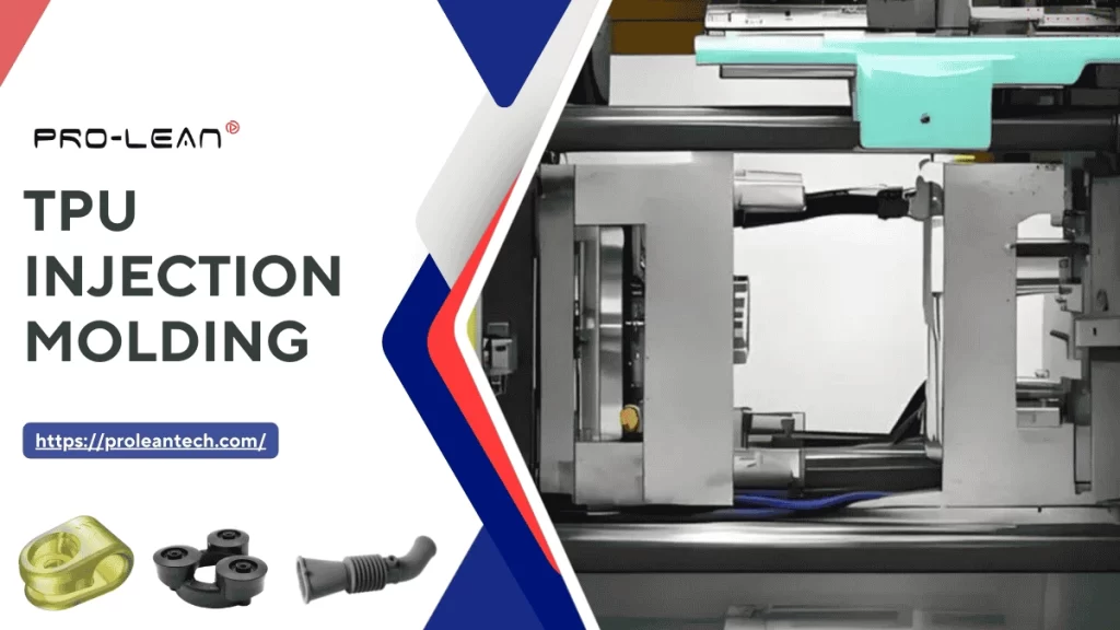 Feature image showing a TPU injection molding machine with title text overlay.