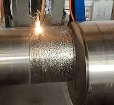 The process of bonding Teflon material on stainless surface with spark