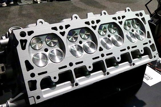 The multi-axis machined engine cylinder block
