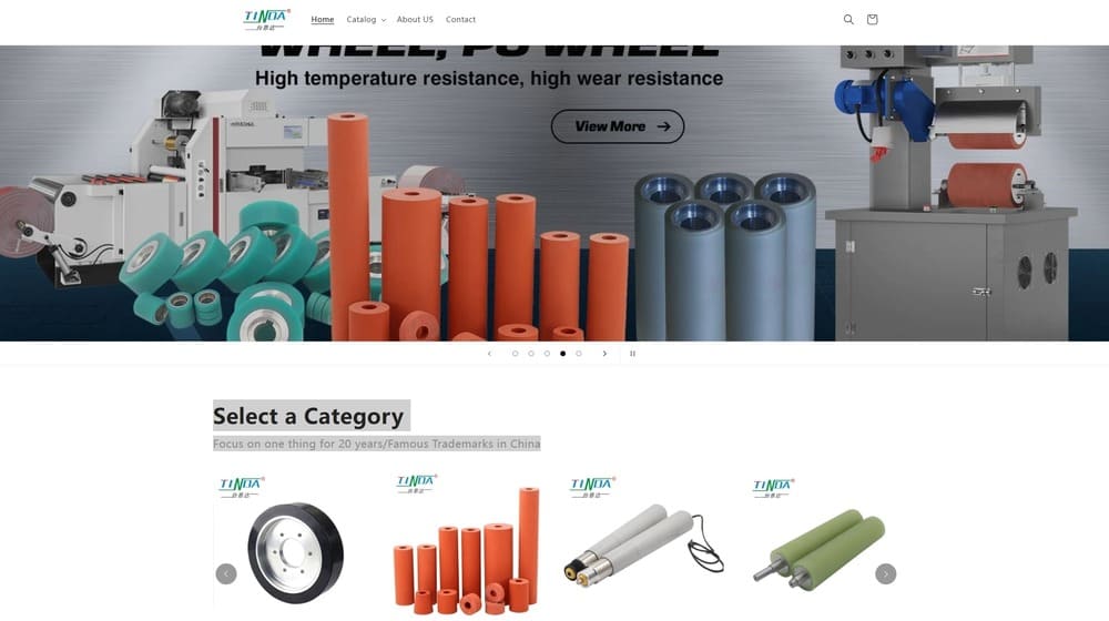 Tinda Homepage