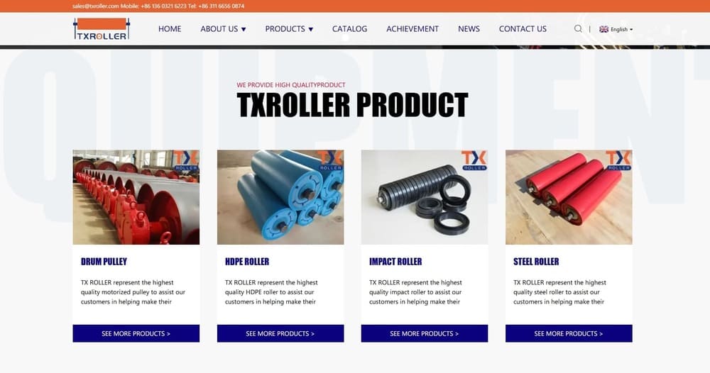 Txroller Homepage