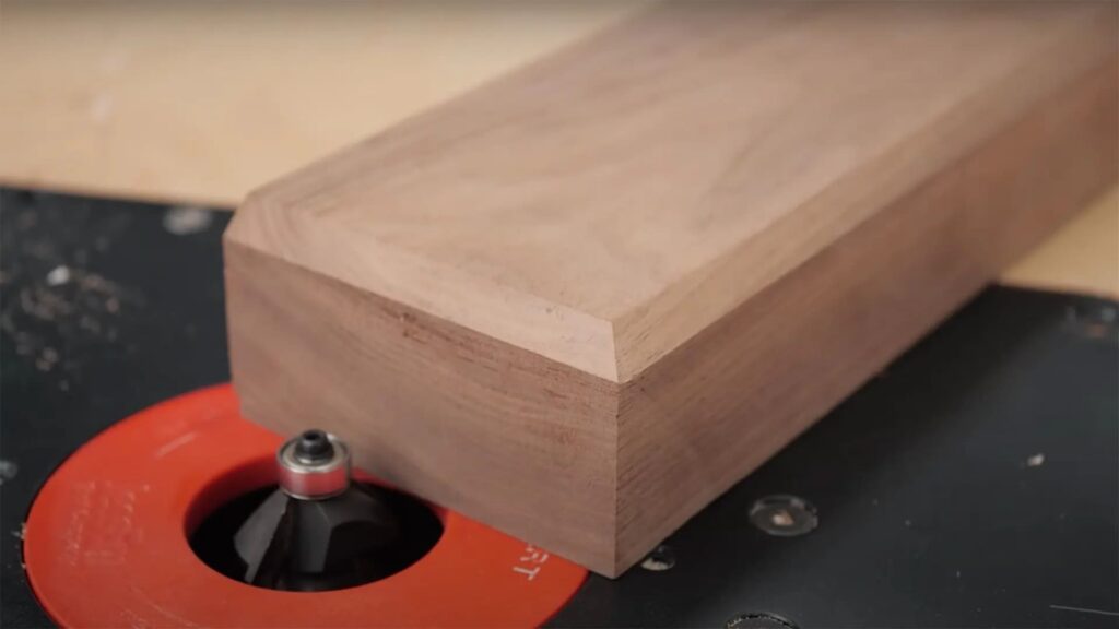 Wood chamfering