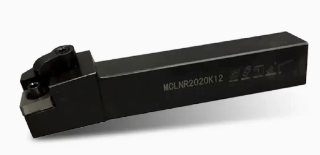 Alloy steel external turning tool holder with replaceable insert