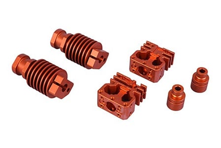 cnc machined copper
