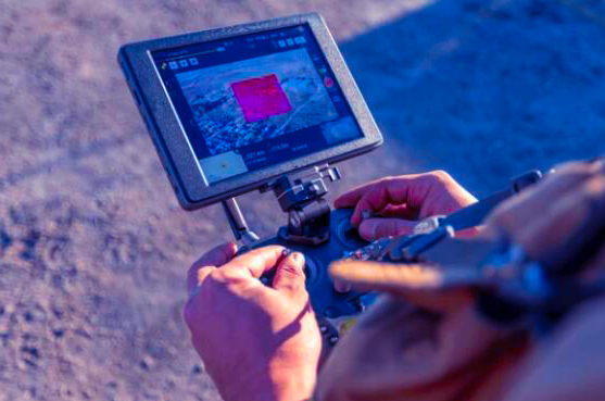 infrared thermal imaging drone