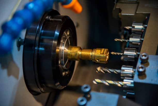 swiss type CNC lathe machine