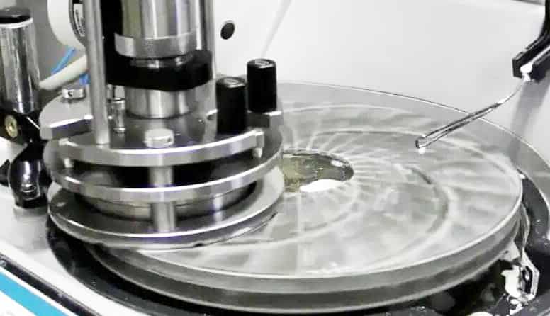 lapping process