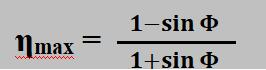 maximum efficiency fomula for a screw-2