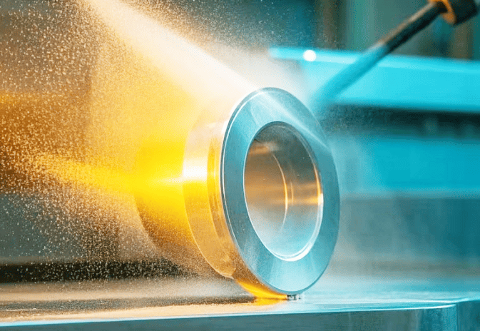 sandblasting aluminum prototyping