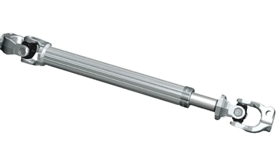 Automotive steering shaft with joints